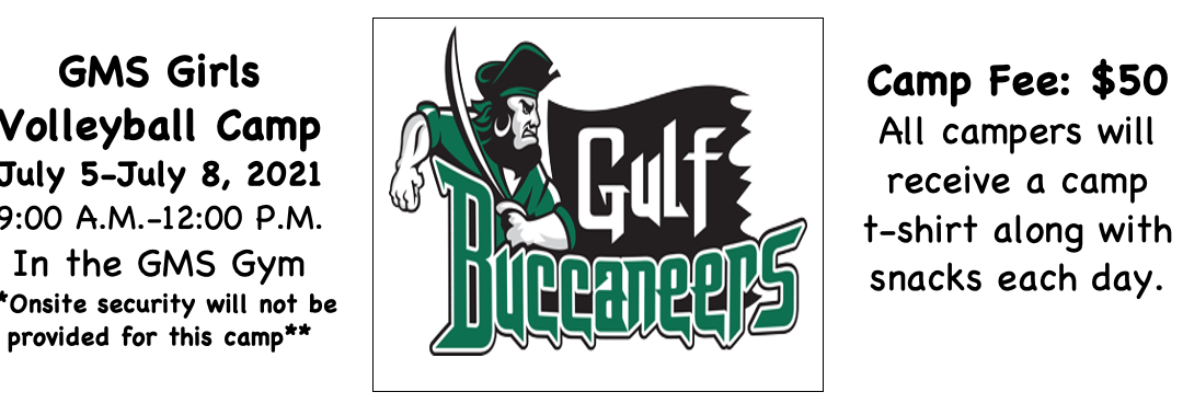 GMS Girls Volleyball Camp